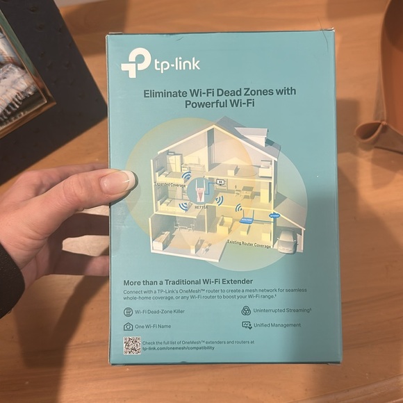 TP-Link - AX3000 Dual-Band Wi-Fi 6 Range Extender - White